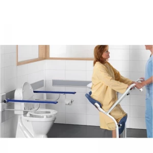 Home Care Adjustable Elderly Transfer Lift Device for Toilet