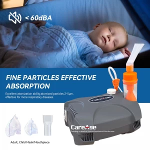 Best Selling CE Approved OEM ODM Compressor Portable Nebulizer Mask Inhalator Medical Nebulizer Machine