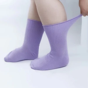 Nieuwe Special Fat Ladies Adult Over-the-Knee Long Tube Cotton Socks | Super lange extra dikke dij sokken groothandel