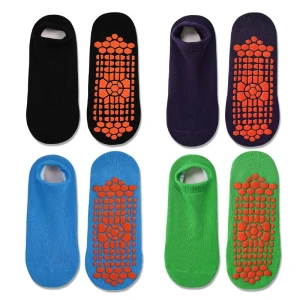 Custom Toddler Trampoline Socks - Anti-Slip Dots Soft Cotton for Safety Play