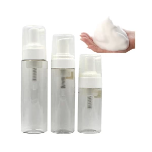 Bottiglia per pompa in schiuma PET per detergente viso