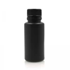 100ml černý lahev z plastů
