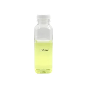 Botella de jugo de PET cuadrado 325ML