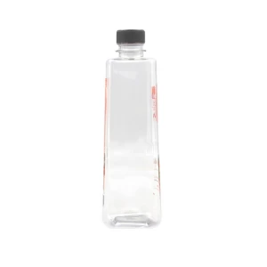 Botella de plástico cuadrada de 350 ml y 500 ml