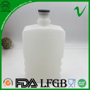 500ML πλαστικό μπουκάλι μελάνης HDPE μελάνης