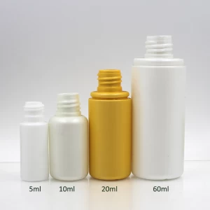 5 ml 10 ml 20 ml 60 ml Mini HDPE-fles