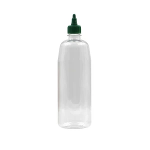 Bottiglia per salsa in PET trasparente da 750 ml
