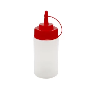 Botella de salsa caliente de plástico LDPE 250ML