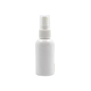 Botella de spray de niebla de PET blanca de 60 ml