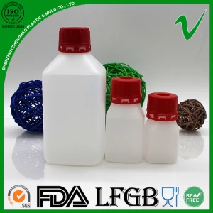 Bottiglia di plastica liquida industriale in PP