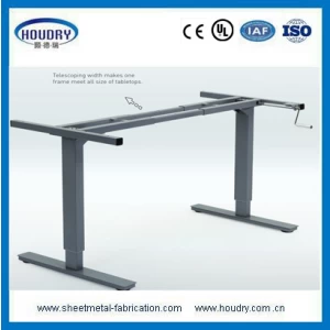 चीन Benefits of a stand up hand crank adjustable desk उत्पादक