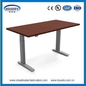 China Electric motorized height adjustable executive office variable height desk manufacturer