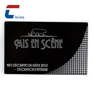 Black Metal Visiting Cards