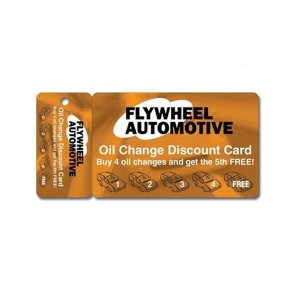 CR80 Carta plastica con Keytag 1Up