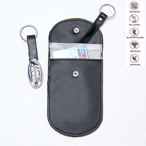 汽车钥匙真皮信号屏蔽包