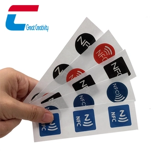 Custom Printed 13.56mhz NFC Label Smart Tag