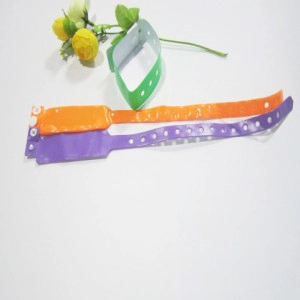 disposable pvc RFID wristband for identity recognition