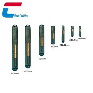 Implantable RFID Glass Capsule Tag For Animal ID Tracking