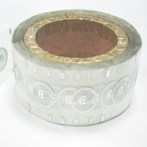 round 13.56mhz aluminum antenna nfc dry inlay