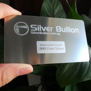 stainless steel metal card of printing etching logo