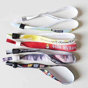 woven 13.56 RFID wristband cashless payment