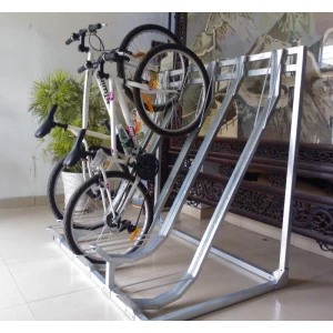 2015 Semi-vertical bike rack