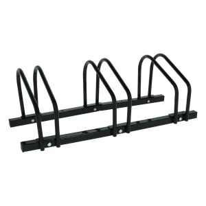 3 Bicycle Bike Cycle Stand Rack Ground Dual Racking System