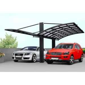 Refugio de estacionamiento de automóviles domésticos de aleación de aluminio