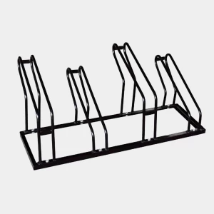 Commercial Carbon Steel Fixed Road High Low Bike Rack