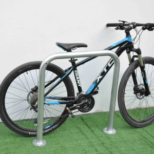 Custom Floor Galvanized U Shaped Inverted Bike Rack Stand