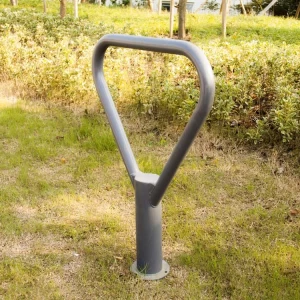 Good Quality Outdoor Public Cycling MTB Double Side Bollard Cycle Stand