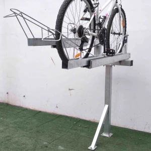 Hot Galvanized Two Tier 10 Cycle Parking Bike Storage Stackable Rack