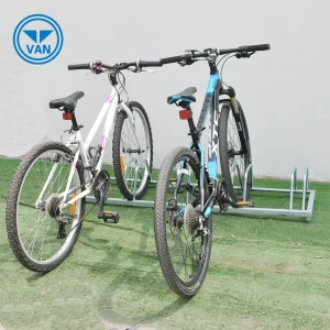 Cavalletto centrale per bici da esterno in metallo resistente di tipo a pavimento di vendita calda