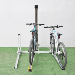 Garaje Estante para múltiples bicicletas 4 bicicletas Estante para almacenamiento de bicicletas Soporte doble para bicicletas