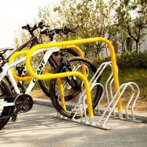 Mountain Bicycle Floor Display Holder Parking Stand Bike Holder Storage Rack Locking for Display