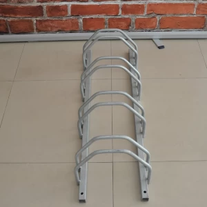 Double-sided, space-saving, multi-capacity 201 stainless steel bike rack