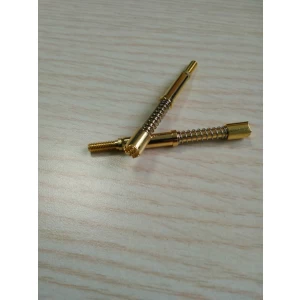 15A current ration current pin with gold plating