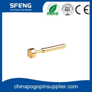 50mil brass gold plated spring test probe pin with lowest price