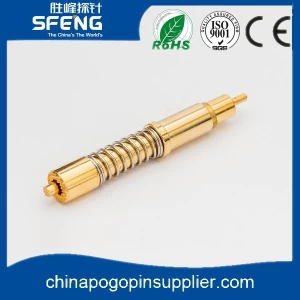 Best price brass coaxial pin with gold plated