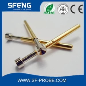 Brass επιμεταλλωμένα άνοιξη Loaded Pcb Test Probe Pin