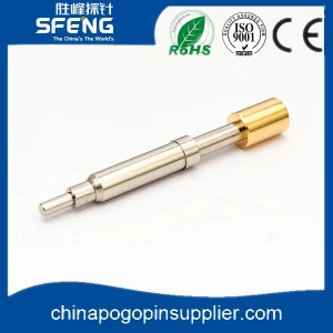 Brass gold plated High current probe pin with 30A