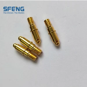 Brass spring loaded pin with thread M3