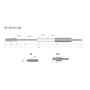 China FCT test probe pin SF-PH101-B3 fabrikant