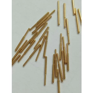 Gold plating brass part pin