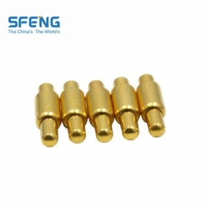 China High precision pogo pin battery connector SF6922 Au plated manufacturer