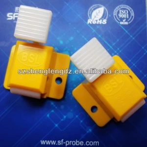 China Plásticas mais fechaduras curtas guia fechaduras de gabarito para placa PCB fabricante