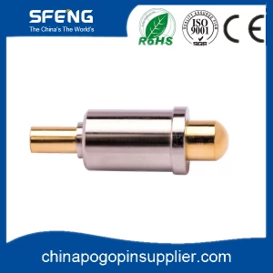 Usinados 100% inspecionado bronze Pogo Pin, de baixa resistência Primavera pinos, conector magnético para dispositivos Wearable