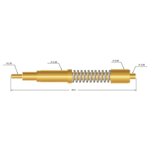 SFENG Factory Price 10A Coaxial Probe Spring Contact Pin