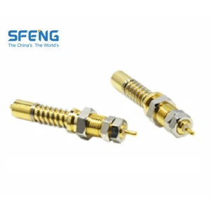中国 SFENG brass plated 32A high current test pin with best quality 制造商