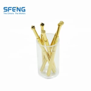 China high precision P75 series concave head test probe pogo pin manufacturer